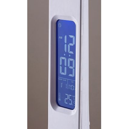 Rabalux - LED dimmbare Tischlampe mit Display LED/7W/5V 4000K Weiß